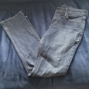 Levi's 525 straight leg dark denim jean